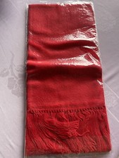 Alpaka Schal aus Peru - Rot -