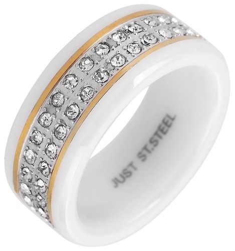 Just keramikring damen - just,