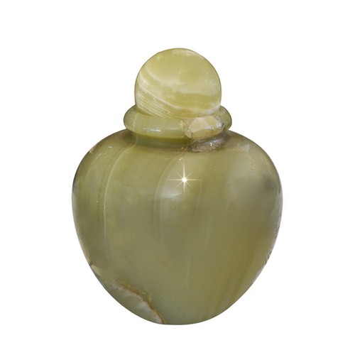 Centerpiece vase green onyx - green,