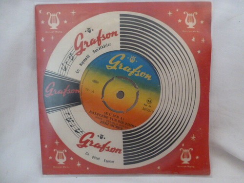 Vinyl zeki müren single - müren,