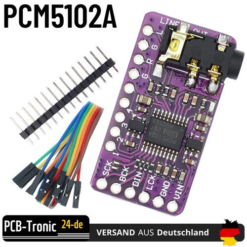 Pcm5102a i2s audio dac - dac, decoder