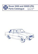 Rover 3500 and 3500S P6  Parts