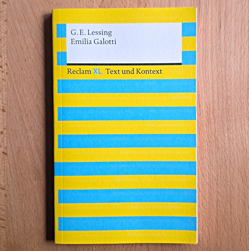 Reclam lessing emilia - e.,