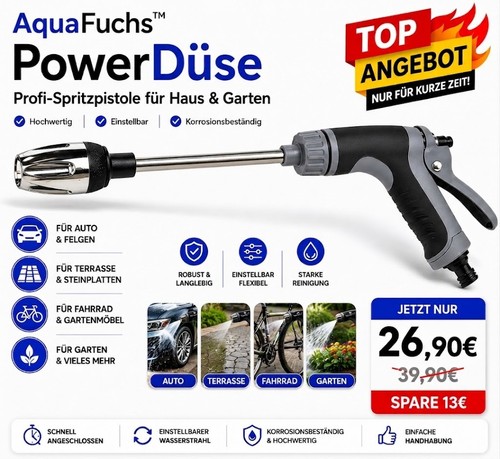 Aquafuchs powerdüse - aquafuchs™,