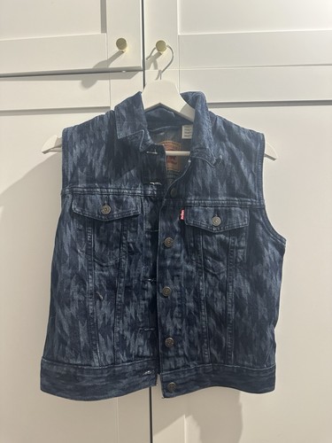 Levi jeansweste dunkelblau - levi’s,