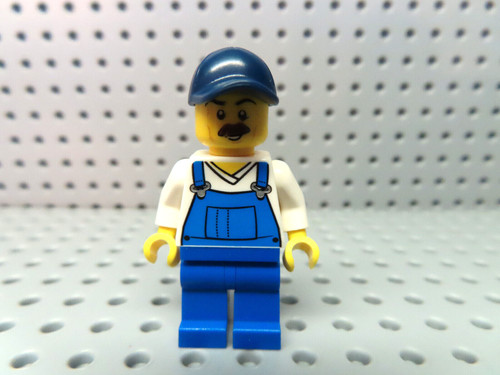 Lego figur city janitor - figur,