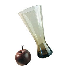 ZWIESEL Vase 50er 60er MID