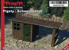 Pigsty / Schweinestall / 1:35
