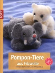 Pompon tiere aus - pompon-tiere,