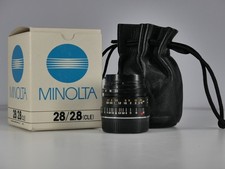 MINOLTA M-ROKKOR 28MM F2.8 LEICA M FIT PRIME WIDE LENS M9 M10 M240 M11 M6 LESEN.