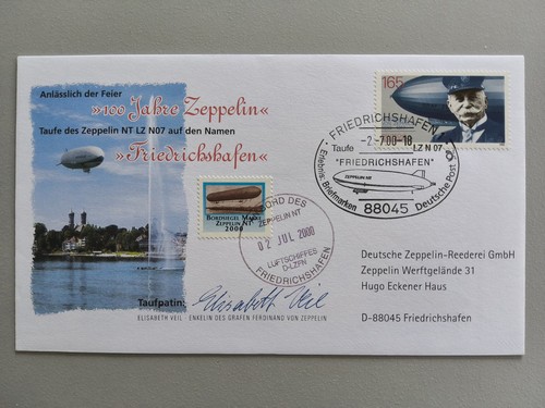 Zeppelinpost 2000 taufe - 2000,,
