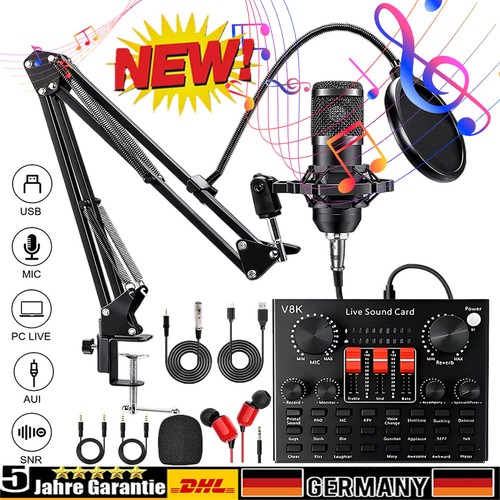 Bm800 usb mikrofon kit - mikrofon, 192khz