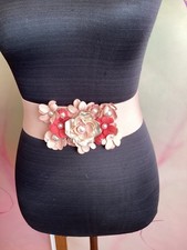 Hallhuber taillengürtel Gürtel Gummiband GR S altrosa neu