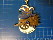 Karnevalsorden 1.Frankfurter Ari Corps 51 Weisse Mützen 1984 H15641