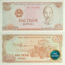 Vietnam 200 Dong 1987 P100b