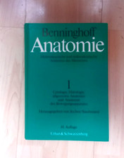 Benninghoff  Anatomie Band 1 ,  14. Auflage
