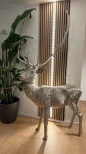 XXL Metall Hirsch 220cm