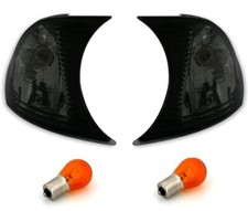 Frontblinker Set für BMW 3er E46 Coupe Cabrio 2001-2003 in Schwarz Smoke Blinker