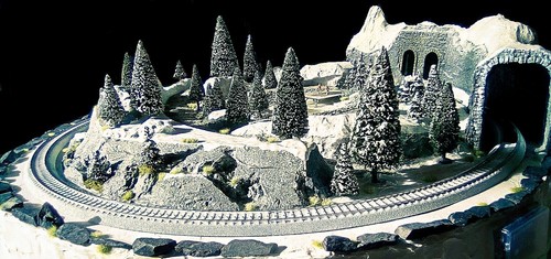 Diorama klein winter - diorama,