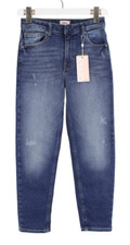 Mom Fit Dark Blue Denim Jeans