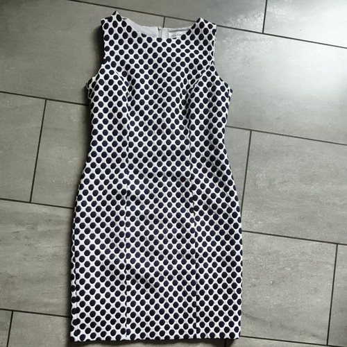 Sommerkleid blau weiß mit