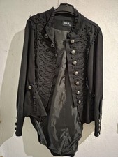 Gothic Damen Jacke S schwarz