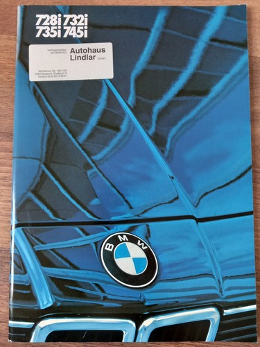 Bmw 738i 732i 735i - 738i, e23