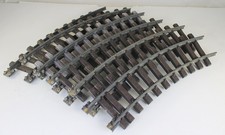 LGB 11000 6x gebogene Gleise R 1 aus Gartenanlage ohne OVP