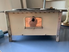 1930er OMEGA antik KINDEROFEN PUPPENOFEN elektrischer KINDERHERD Puppenherd