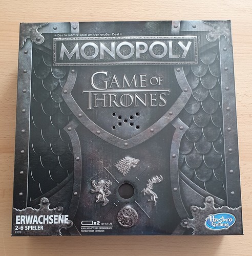 Monopoly game thrones board - monopoly,
