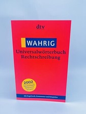Buch : Wahrig Universalwörterbuch Rechtschreibung  -  dtv