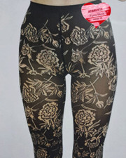 Wolford sheer flower tights - sheer,