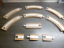 BRIO  Zur Holzeisenbahn Schienen 10 Stück von Brio Set 1  ANSEHN !
