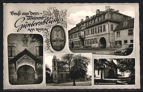 Guntersblum gasthaus zum - ak,