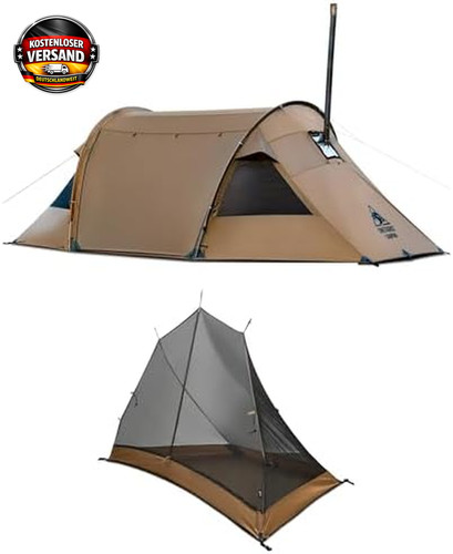 Camping zelt tunnel personen - 2,