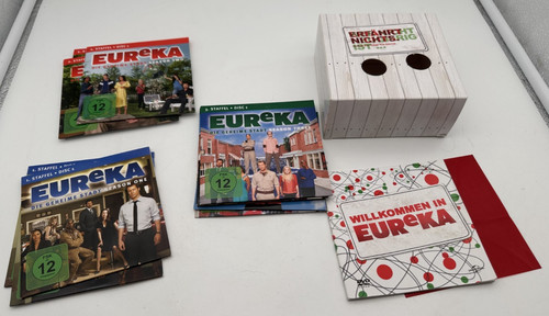 Dvd eureka die - dvd, geheime
