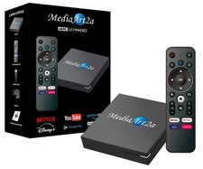 Mediaart-2a PRO 4GB 32GB Android Smart IP TV Box Media Player WLAN LAN M3U