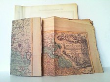 Karte des Kurfürstentums Hannover, 1762. Reihe: Hannover Archiv. Ergänzungs-Edit