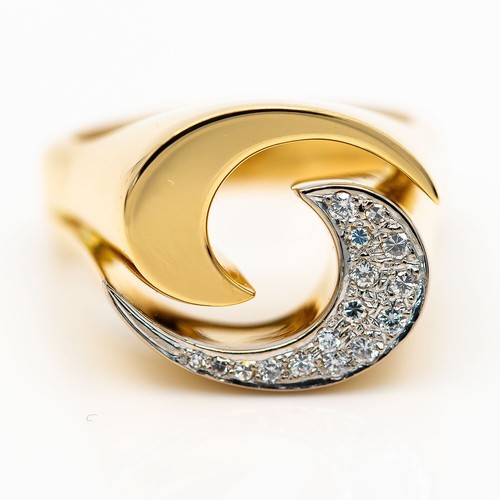 Ring 750 18k gelbgold - 750/18k,