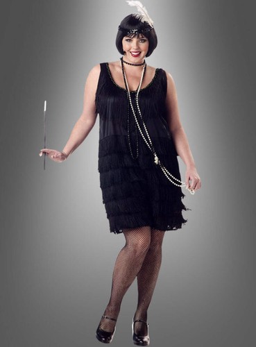Charleston kleid xxl damen - xxl,