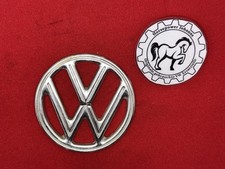 VW Käfer Emblem Zeichen Haubenzeichen Ovali Dickholmer 113853601 113853605 A Bug