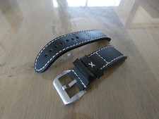 Steinhart Lederband schwarz +