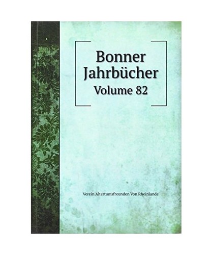 Bonner jahrbucher heft - bonner, jahrbucher: