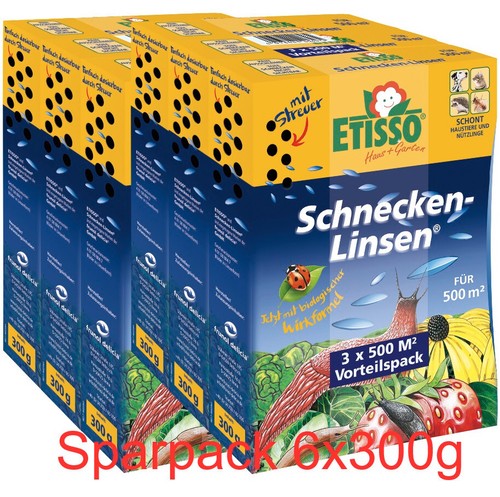 Etisso schnecken linsen 6x300g - etisso, schnecken-linsen