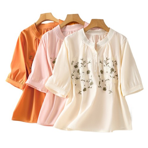 Damen vintage bestickt - damen,