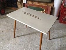 Vintage Couchtisch Tisch Kaffeetisch 50er-60er Jahre Initialie H Unikat Retro