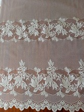 Gardinen-Store mit Blumenmuster   B 1,10m x H 1,67m