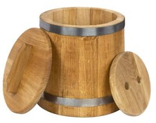 Holzgefäß 5L Eichenholz