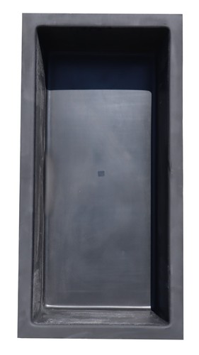 Gfk rechteckbecken - gfk, (schwarz)