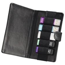 Hama USB-Stick-Tasche Aufbewahrungstasche Schwarz Hülle Organizer 5 USB-Sticks